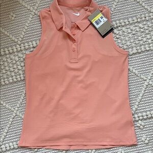 Brand new! Nike Golf Women's Coral Sleeveless Tank Top Slim fit Sz S